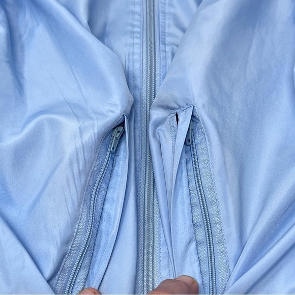 Y2K Oleg Cassini Sport Convertible Windbreaker Jacket Size XLP Removable Sleeves - Picture 14 of 16